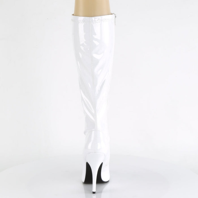 White Pleaser Seduce-2000 Women's Boots | YV0154267