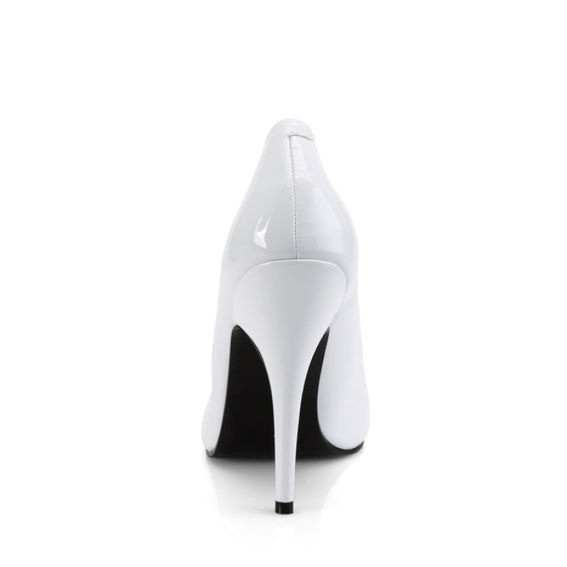 White Pleaser Seduce-420 Women's Pumps | MK6982015