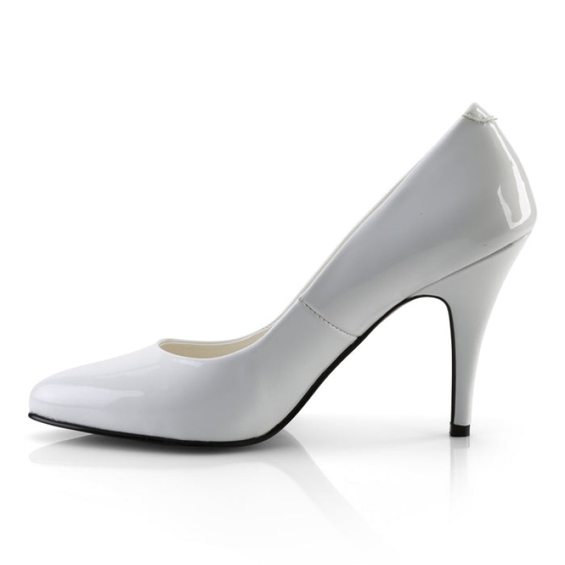 White Pleaser Vanity-420 Women's Pumps | SH8302196